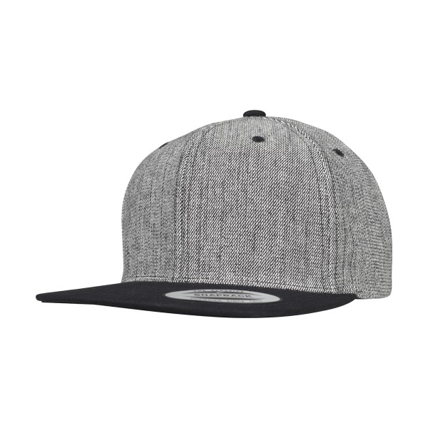 Snapback solido melange (6089MS) - cod. RWYP085