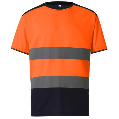 T-shirt bicolore ad alta visibilità (HVJ400) T-shirt bicolore ad alta visibilità (HVJ400)