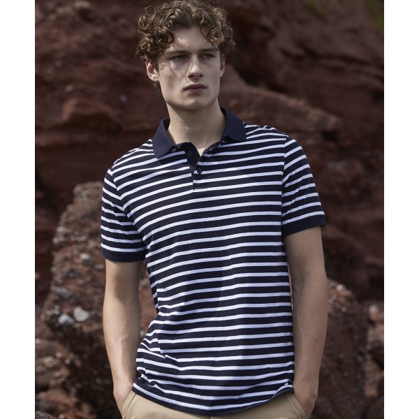 Polo in jersey a righe - cod. RWFR230