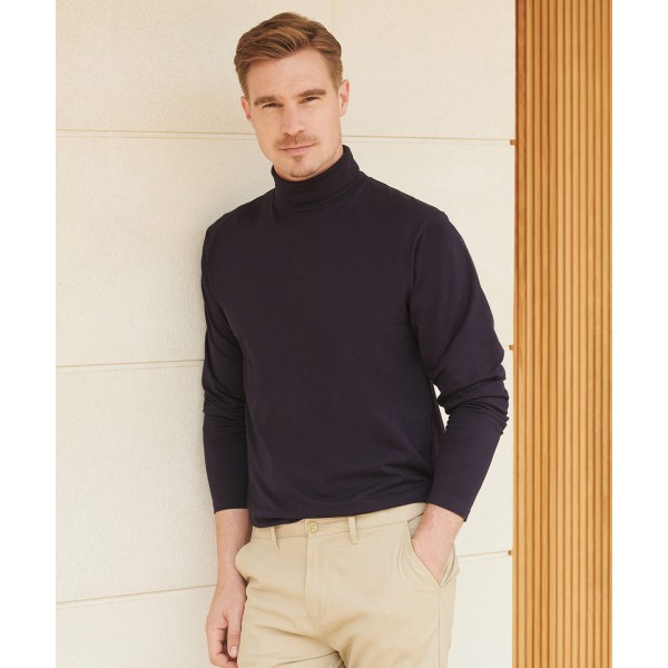 Top a collo alto a manica lunga - cod. RWHB020