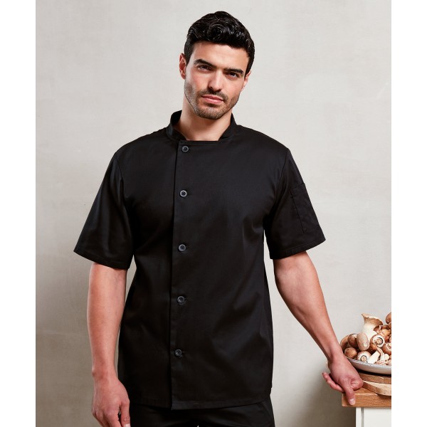 Giacca essenziale a maniche corte da chef - cod. RWPR900