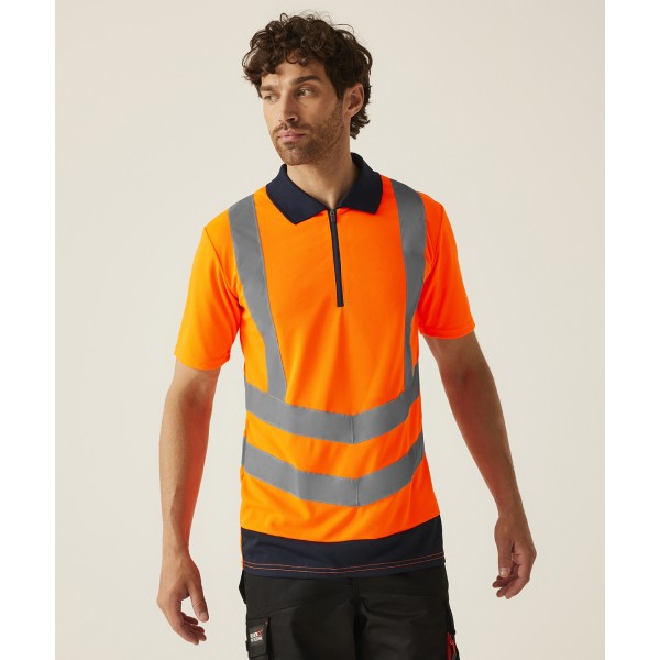 Polo ad alta visibilità - cod. RWRG389