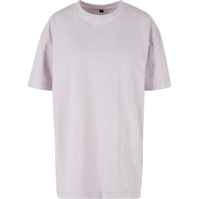 Maglietta oversize da donna con lavaggio acido