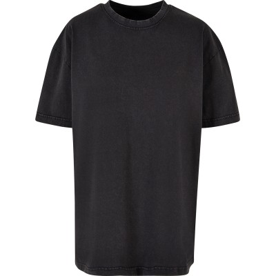 Maglietta oversize da donna con lavaggio acido