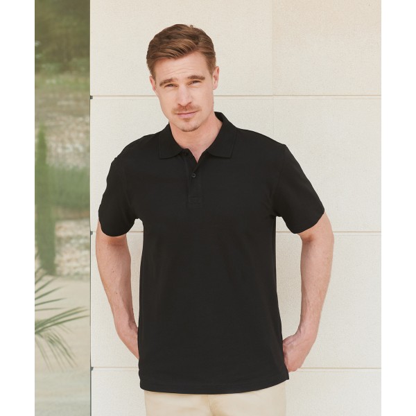 Polo in piquet elasticizzato - cod. RWHB305