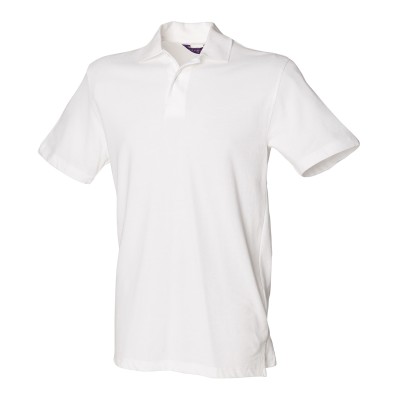 Polo in piquet elasticizzato