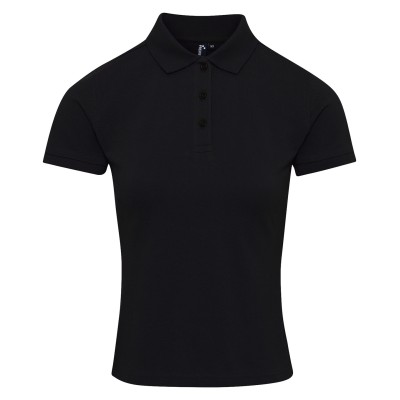 Polo da donna in Coolchecker® plus piqué