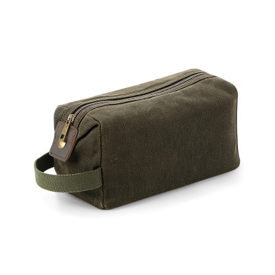 Borsa da bagno in tela cerata Heritage