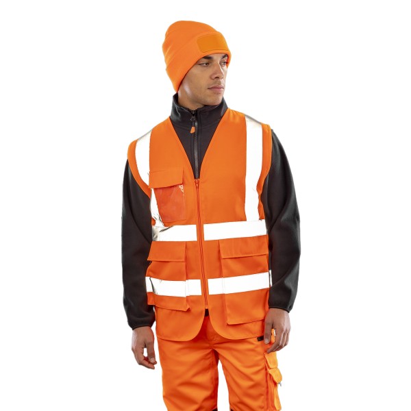 Gilet di sicurezza in policotone ad alta resistenza - cod. RWR477X