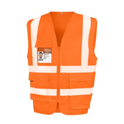 Gilet di sicurezza in policotone ad alta resistenza