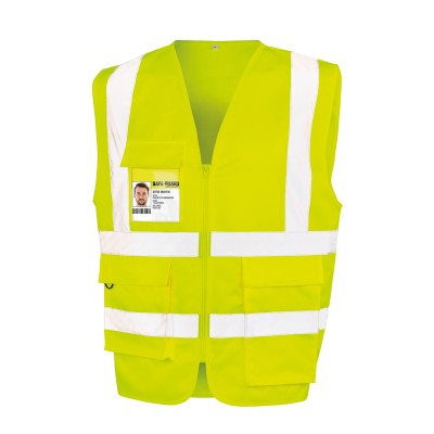 Gilet di sicurezza in policotone ad alta resistenza
