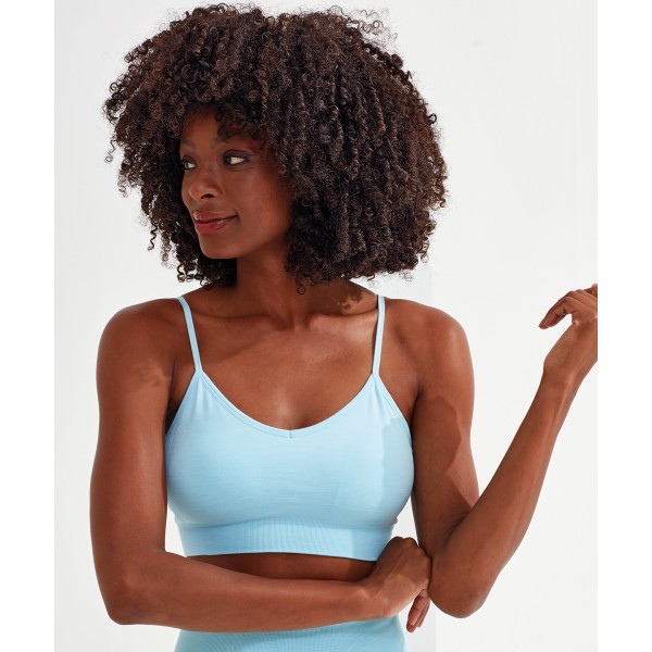 Reggiseno flessibile multi-sport TriDri® senza cuciture riciclato 3D da donna - cod. RWTR510