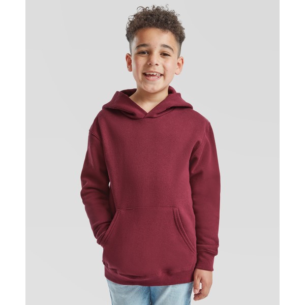 Felpa con cappuccio classica per bambini - cod. RWSS273
