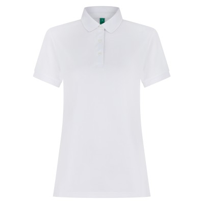 Polo da donna in poliestere riciclato