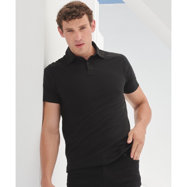 Polo elasticizzata a manica corta - cod. RWSFM42