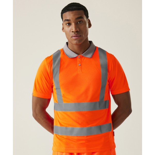 Polo da lavoro Hi-vis Pro - cod. RWRG476