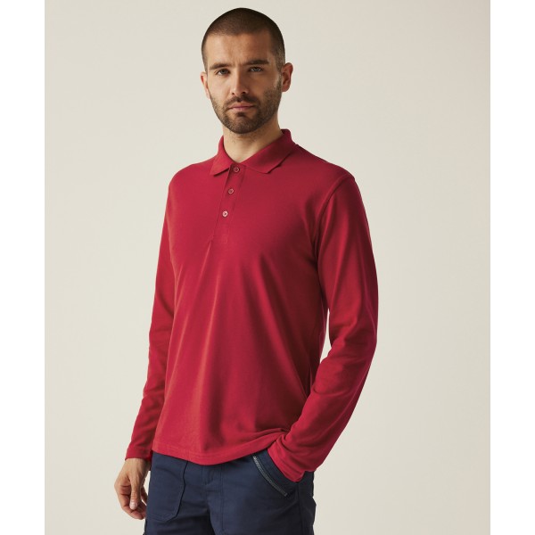 Polo manica lunga Pro 65/35 - cod. RWRG615
