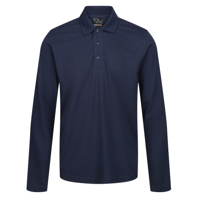 Polo manica lunga Pro 65/35