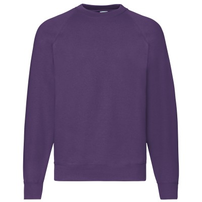 Felpa classica raglan 80/20