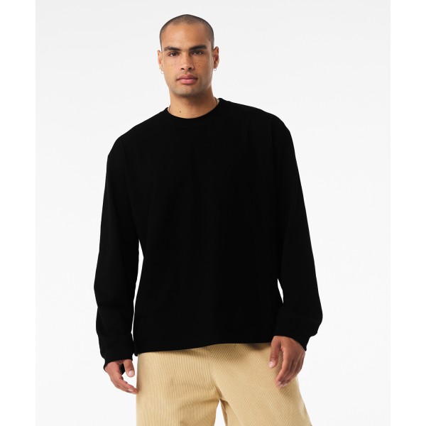 T-shirt pesante unisex a maniche lunghe - cod. RWBE151