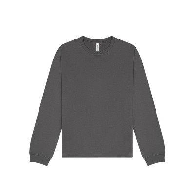 T-shirt pesante unisex a maniche lunghe