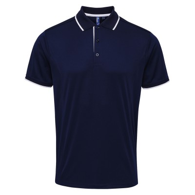 Polo in Coolchecker® a contrasto Polo in Coolchecker® a contrasto