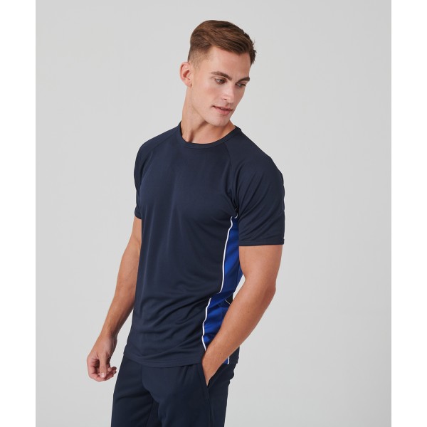 T-shirt con pannello prestazionale - cod. RWLV240