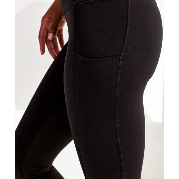 Leggings da donna TriDri® riciclati ad alte prestazioni, lunghezza 3/4 - cod. RWTR530