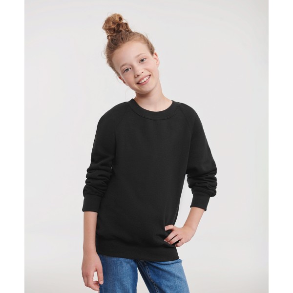 Felpa con maniche raglan per bambini - cod. RW7620B