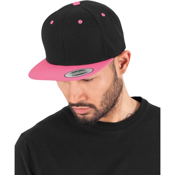 Il classico snapback bicolore (6089MT) - cod. RWYP002