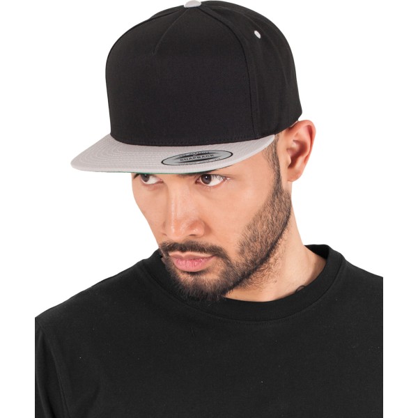 Classico snapback a 5 pannelli (6007T) - cod. RWYP078