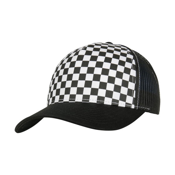 Cappellino da Camionista retrò a scacchiera (6506CB) - cod. RWYP124