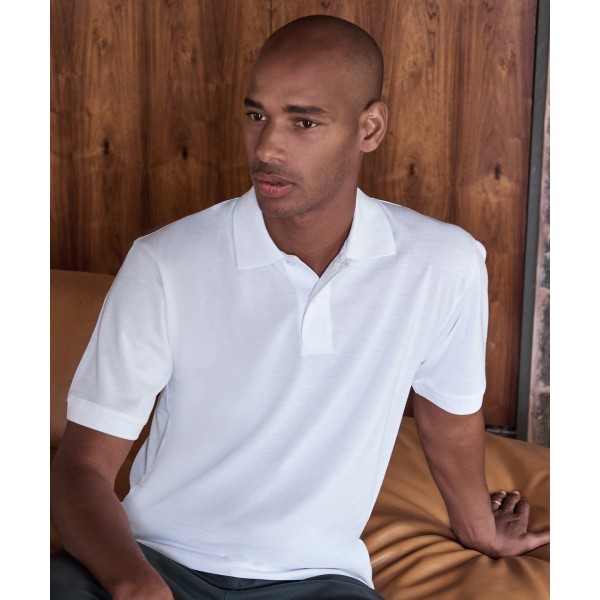 Polo regular fit in tessuto riciclato Superwash® 60°C - cod. RWKK423
