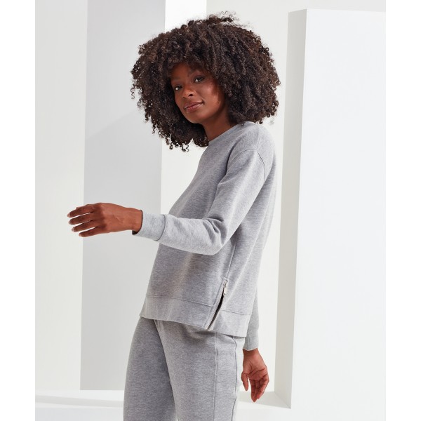 Felpa con zip TriDri® Recycled Chill da donna - cod. RWTR600