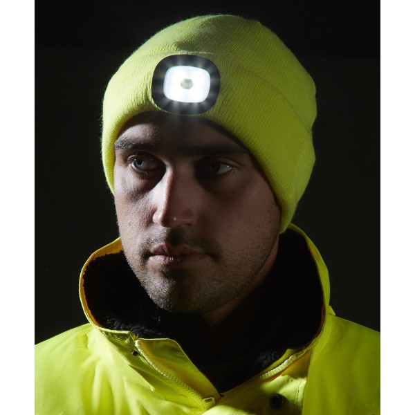 Beanie LED faro ricaricabile tramite USB (B029) - cod. RWPW360