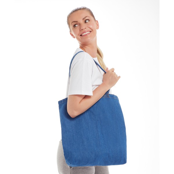 Borsa tote in denim - cod. RWBZ100