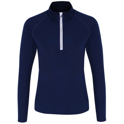 Maglia a maniche lunghe TriDri® Performance da donna con cerniera ¼ Maglia a maniche lunghe TriDri® Performance da donna con cerniera ¼