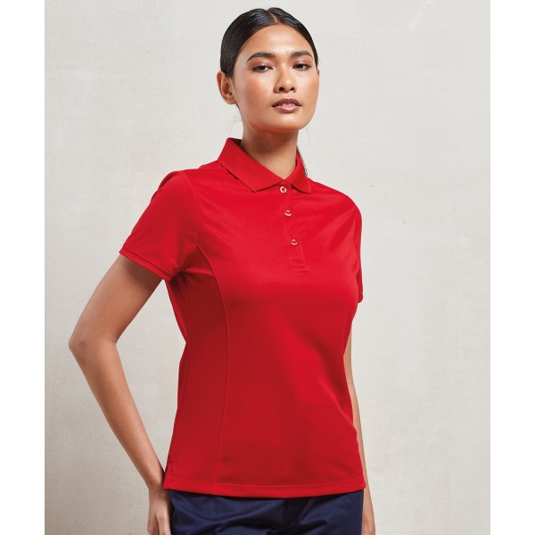 Polo da donna in piqué Coolchecker® - cod. RWPR616