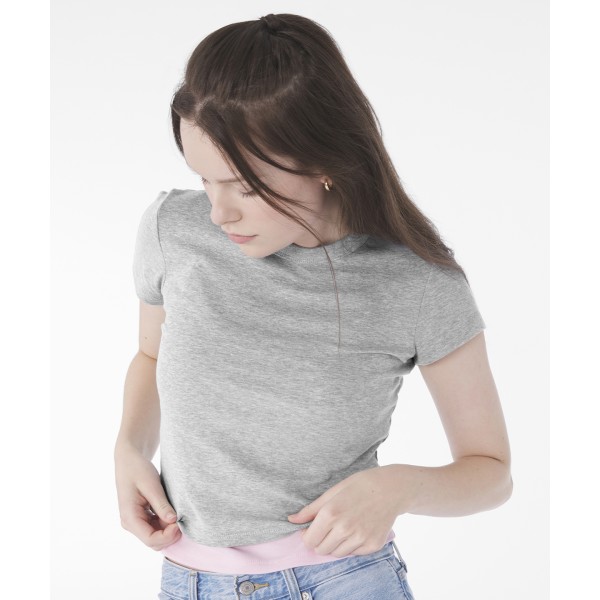 Maglietta da neonato a costine micro da donna - cod. RWBE138
