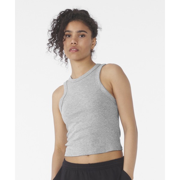Canotta da donna con micro coste racer - cod. RWBE141