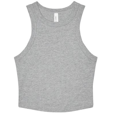 Canotta da donna con micro coste racer Canotta da donna con micro coste racer