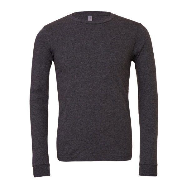 T-shirt unisex a maniche lunghe in CVC color mélange - cod. RWBE44H
