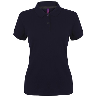 Polo da donna in piquet microfine