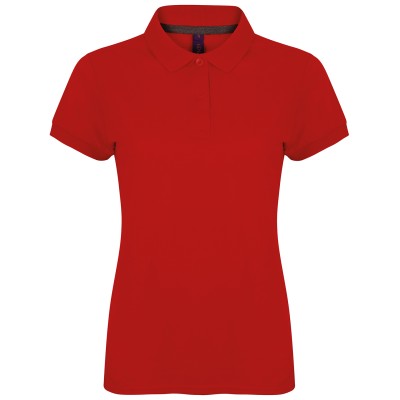 Polo da donna in piquet microfine