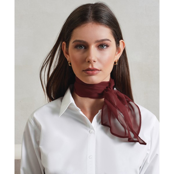 Sciarpa in chiffon 'Colori' - cod. RWPR740