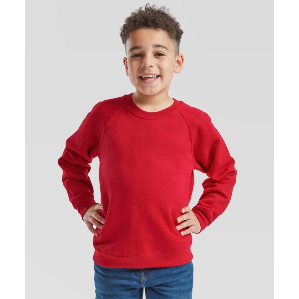 Felpa raglan classica per bambini - cod. RWSS271