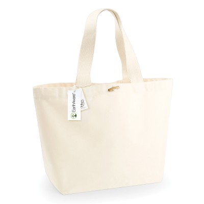 Borsa tote marina biologica EarthAware® XL