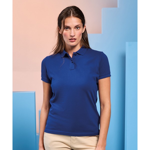 Polo da donna in misto policotone - cod. RWAQ025