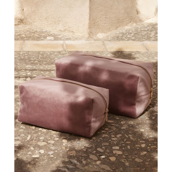 Trousse per accessori/toeletta in velluto - cod. RWBG716