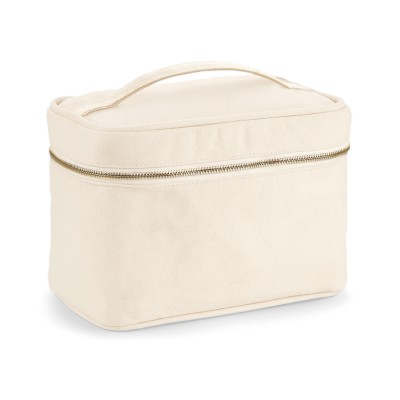 Beauty case in tela